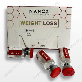 Пептид Nanox для похудения 2mg купить в Екатеринбурге - Масса Тела