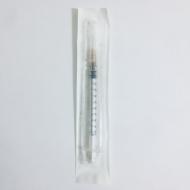 Инсулиновый шприц U100 со съемной иглой (0,45х12 мм)